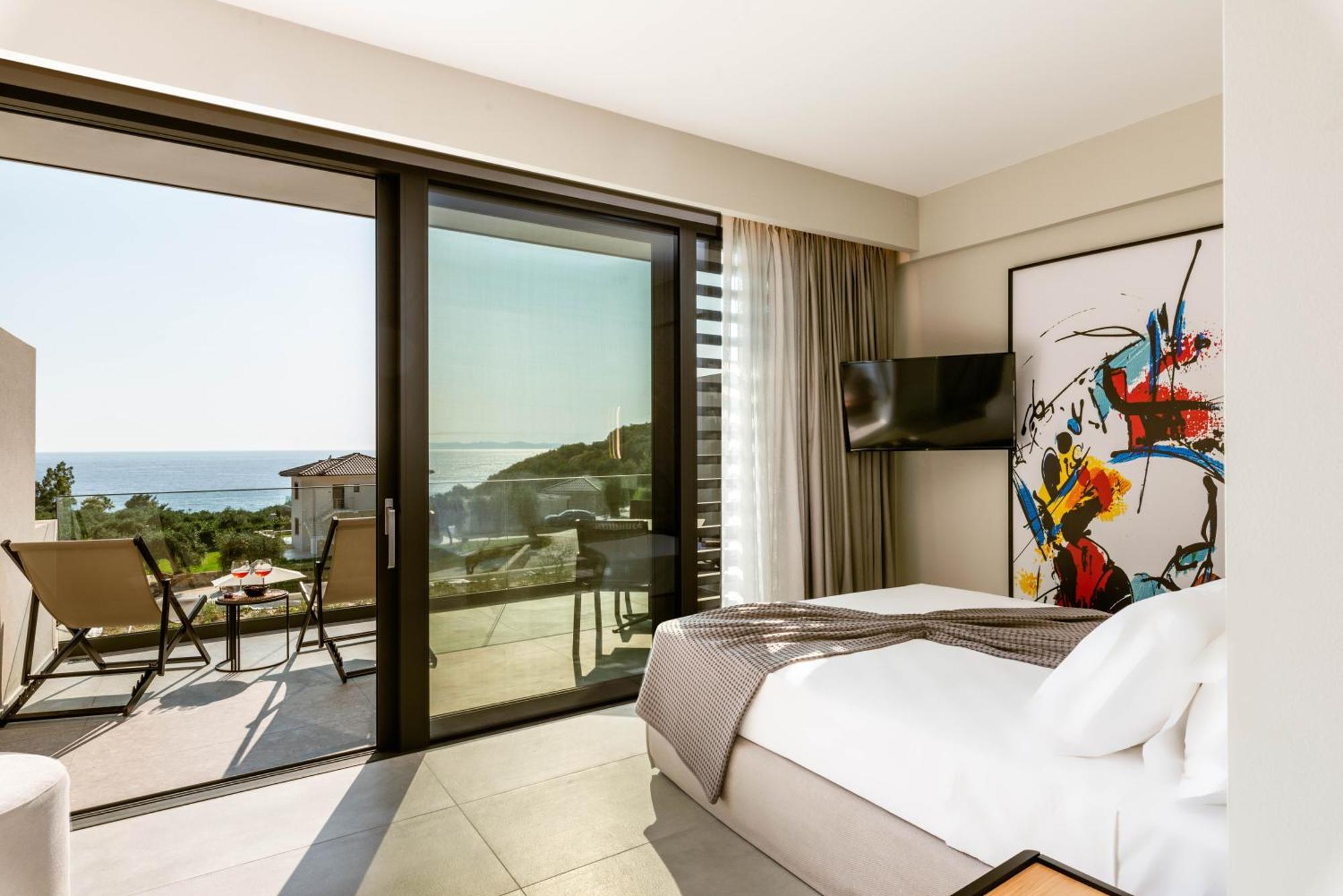 The View Hotel Sofas Coastal Retreat Perdika  Ngoại thất bức ảnh